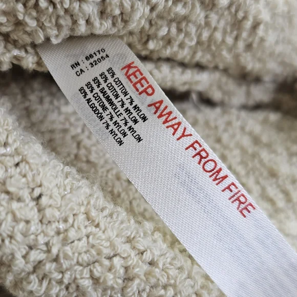 Free People Anthropologie by the fire cozy pullover oversized boxy sweater Small - Picture 7 of 7